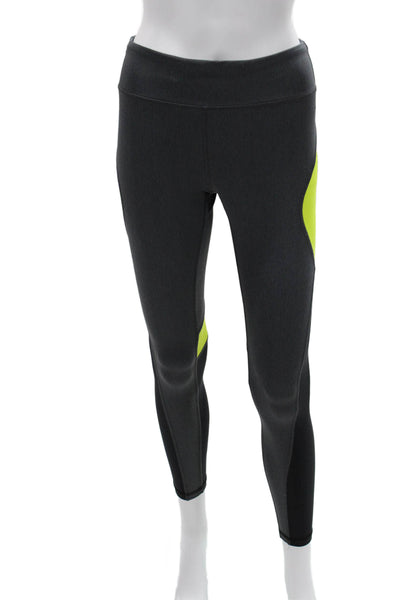 ALALA Women Ankle Leggings Black Zip 87% Polyamide 13% Elastane Size S