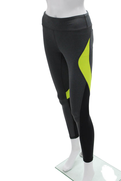 ALALA Women Ankle Leggings Black Zip 87% Polyamide 13% Elastane Size S