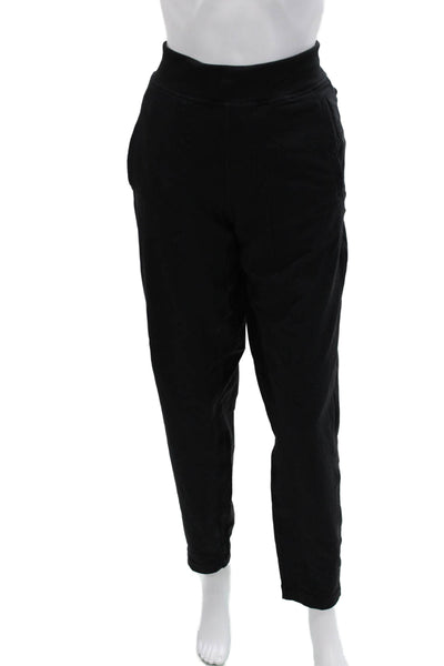 Lululemon Womens Jogger Sweatpants Black Polyester Blend Size M