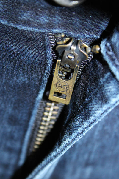 AG Mens Skinny Straight Dark Blue Jeans Size 32