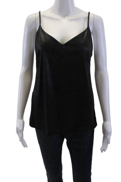 Malibu Road Women Camisole Black V-Neck Sleeveless Modal Spandex Size 1
