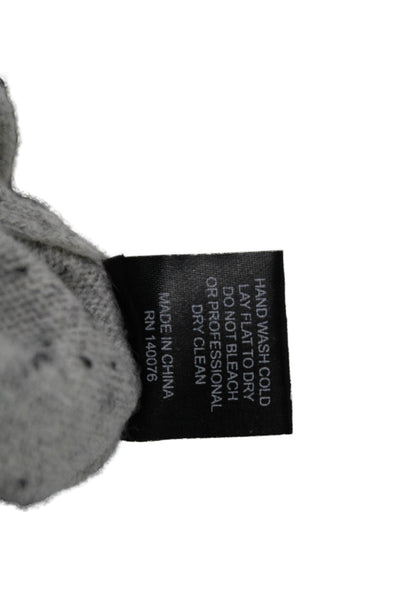 Generation Love Womens Gray 100% Cashmere Crew Neck Pullover Sweater Size XS