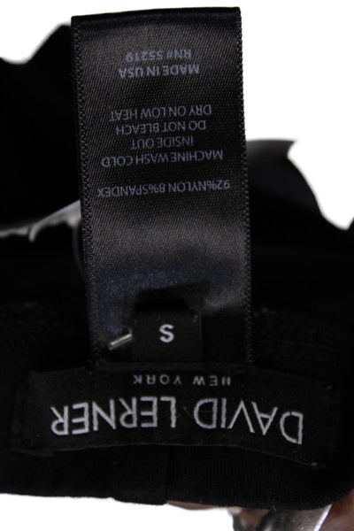 David Lerner Women Ankle Jeggings Pants Black Size S