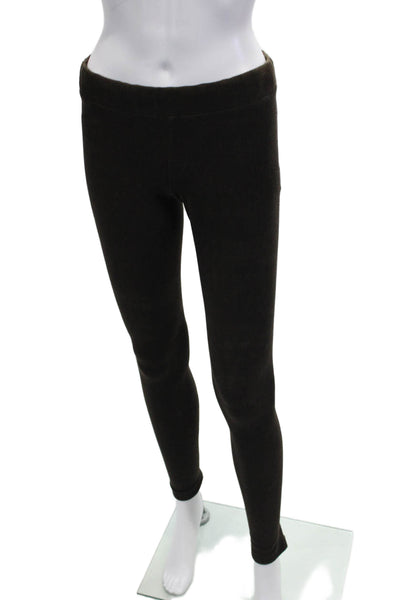 Vince Womens Ankle Jegging Leggings Brown Size S