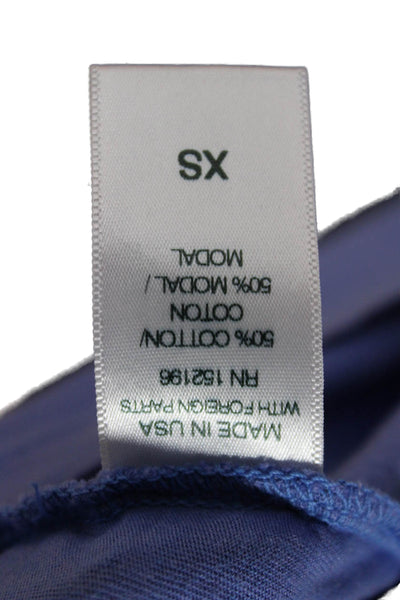 Soulcycle x Sundry Women Basic V Neck Graphic Tank Blue Size XS