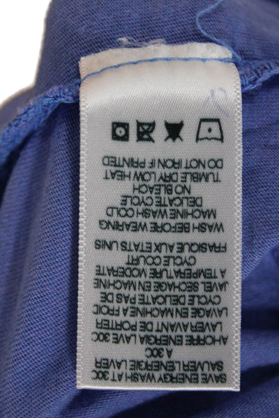 Soulcycle x Sundry Women Basic V Neck Graphic Tank Blue Size XS