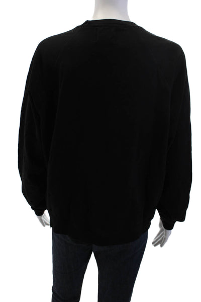 Electric & Rose Womens Pullover Sweatshirt Black Size XS