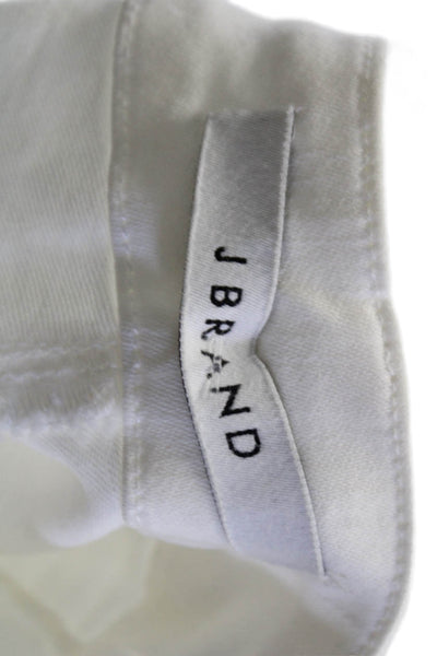 J Brand Women White Ankle Jegging Size 24