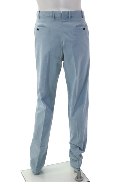 PT Torino Mens Chino Dress Pants Light Blue Cotton Elastane Size 54