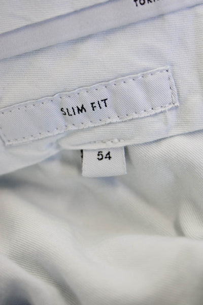 PT Torino Mens Chino Dress Pants Light Blue Cotton Elastane Size 54