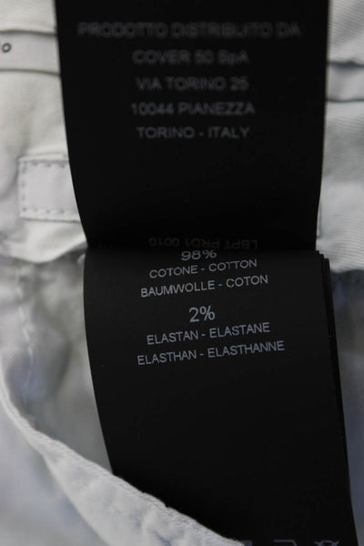 PT Torino Mens Chino Dress Pants Light Blue Cotton Elastane Size 54