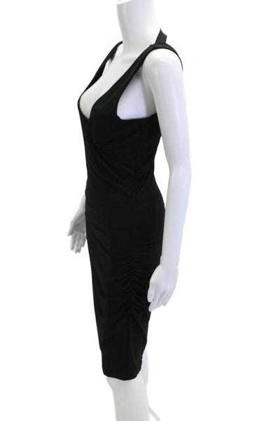 Graham & Spencer Womens Black Bodycon Sheath Dress Size M