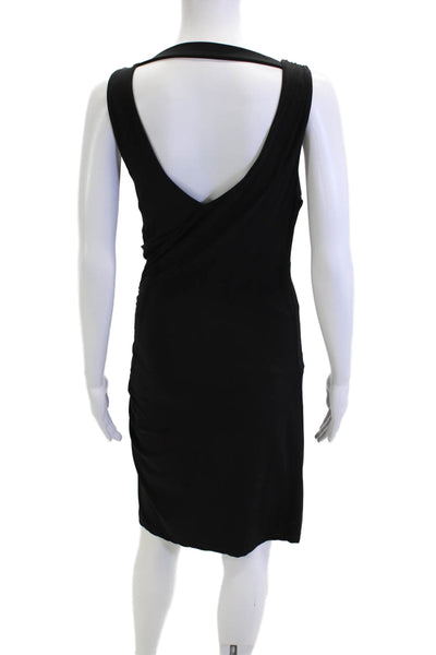 Graham & Spencer Womens Black Bodycon Sheath Dress Size M