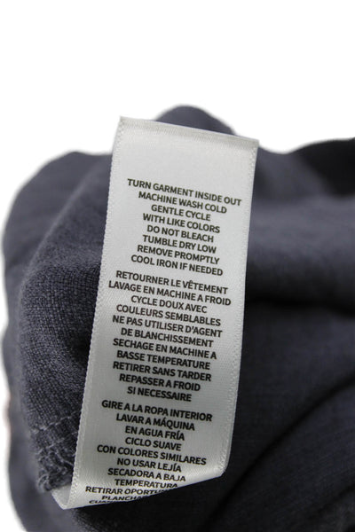 Splendid Womens Dark Gray Cropped Jogger Pants Drawstring Size M