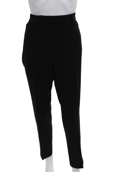 M&S Collection Unisex Dress Pants Black Hook & Eye Classic Size L