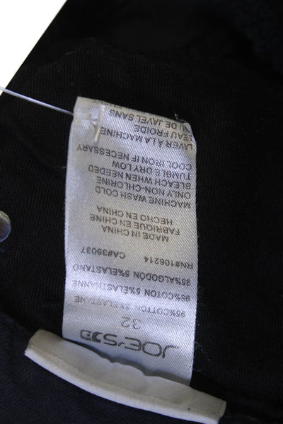 Joes Jeans Mens Dark Blue Ankle Cropped Pants Button Size 32