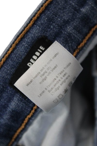 Veronica Beard Women Blue Ankle Skinny Jeans Size 25