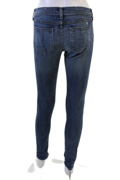 Rag & Bone Jean Women Skinny Ankle Dark Blue Jeans Size 26