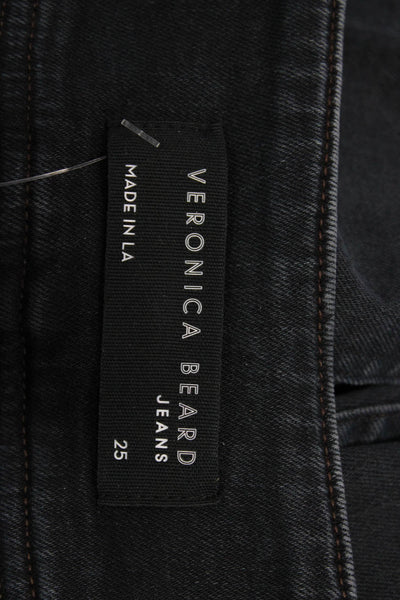 Veronica Beard Women Bootcut High Waisted Jeans Dark Blue Size 25