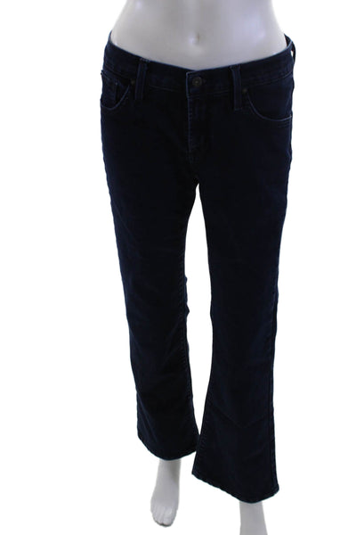 James Jeans Womens Dark Blue High Rise Bootcut Jeans Size 30