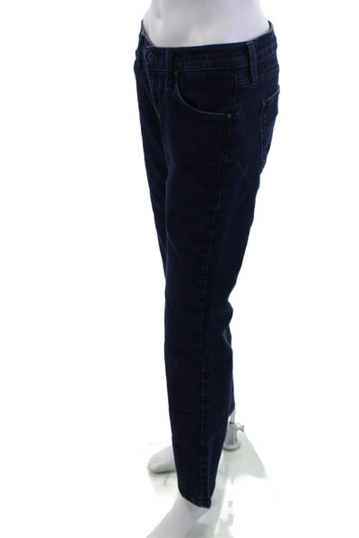 James Jeans Womens Dark Blue High Rise Bootcut Jeans Size 30