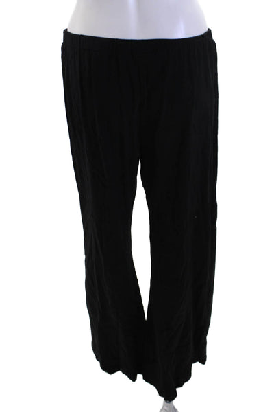 Alexis Womens Bohemian Black Drawstring Pants Size M