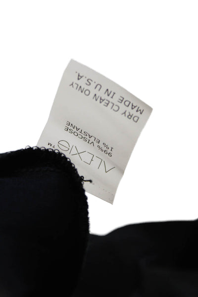 Alexis Womens Bohemian Black Drawstring Pants Size M