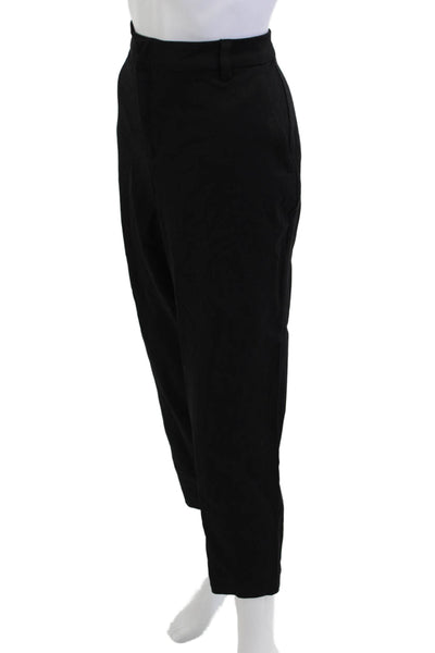 Liverpool Los Angeles Women Ankle Cropped Black Pants Size 14