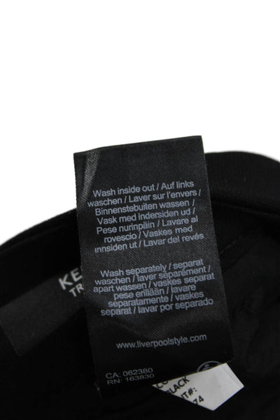 Liverpool Los Angeles Women Ankle Cropped Black Pants Size 14