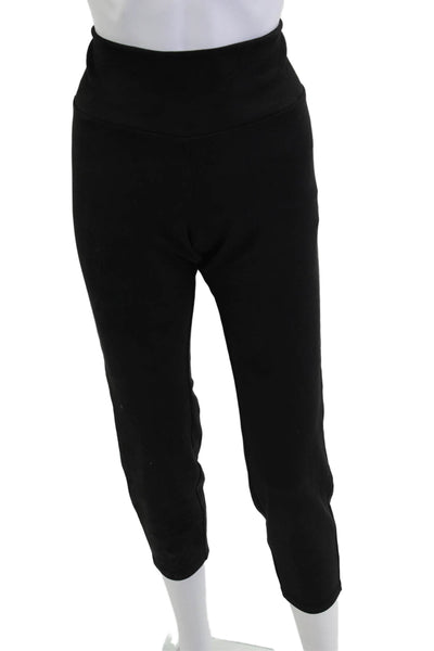 Chaser Womens Cropped Black Leggings Size L