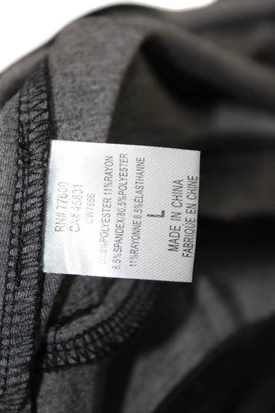 Chaser Womens Cropped Black Leggings Size L