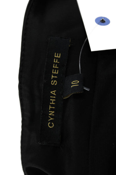 Cynthia Steffe Women Black Mini Pencil Skirt Size 10