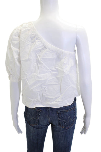 Rails Womens White Long Sleeve Blouse Petite Size S