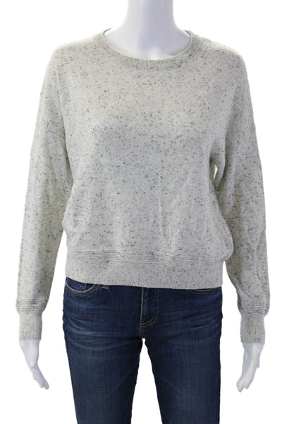 Topshop Womens Gray Crew Neck Pullover Sweater Long Sleeve Size 6