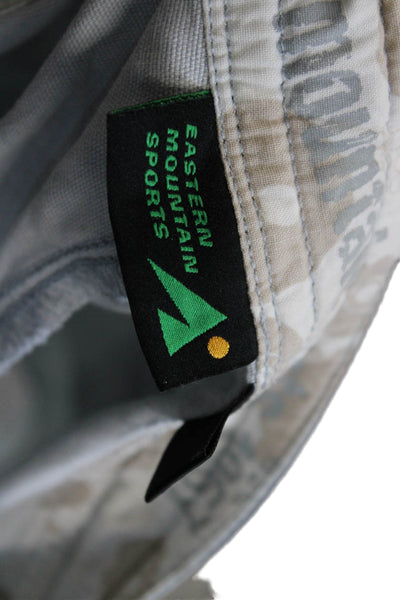 Eastern Mountain Sports Mens Cargo Shorts Gray Size 10