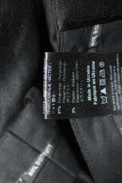 Neil Barrett Unisex Jogger Pants Black Designer Size 44