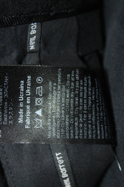 Neil Barrett Unisex Jogger Pants Black Designer Size 44