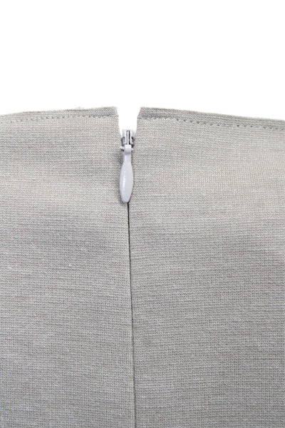 T Tahari Womens Sheath Shift Beige Knee Length Short Sleeve Dress Size 12