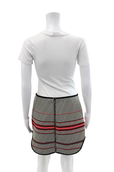 Rag & Bone Womens Mini Straight Pencil Striped Beige Skirt Size 4