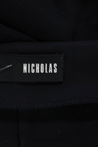 Nicholas Womens Bodycon Black Sleeveless Long Dress Size 8