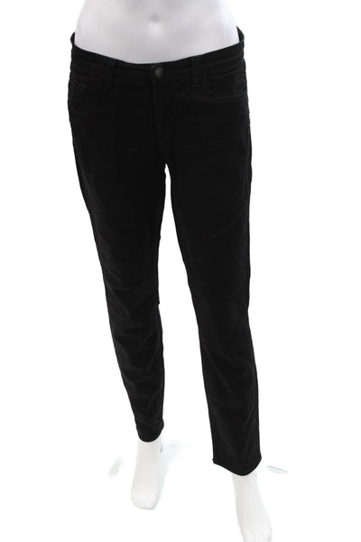 J Brand Womens Ankle Pants Black Low Rise Size 28