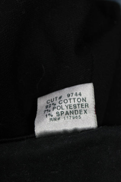 J Brand Womens Ankle Pants Black Low Rise Size 28