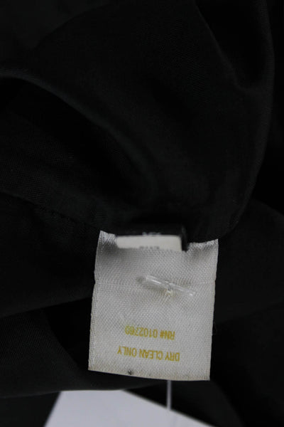 Kate Spade New York Womens A-Line Black Cotton Skirt Size 6