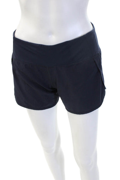 Lululemon Unisex Dark Blue Zip Shorts Beach Size 6