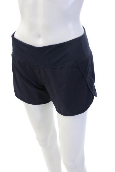 Lululemon Unisex Dark Blue Zip Shorts Beach Size 6