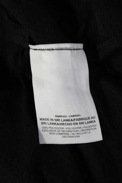 Nike Womens Jersey Tank Black Sleeveless Crew Neck Polyester Size S