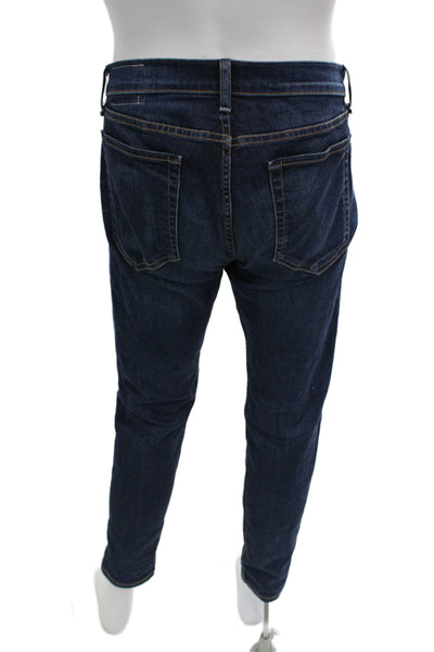 Rag & Bone Mens Skinny Tapered Dark Blue Jeans Size 34