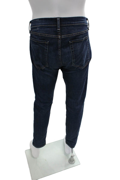 Rag & Bone Mens Skinny Tapered Dark Blue Jeans Size 34