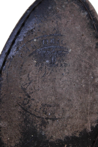 Golden Goose Deluxe Brand Womens Leather Knee High Boots Brown Size EUR 37