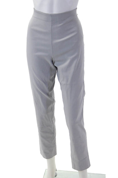 Equestrian Women Gray Ankle Cropped Dress Pants Size M